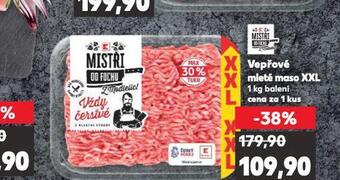 Kaufland Vepřové mleté maso xxl nabídka