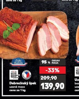 Kaufland Debrecínský špek nabídka