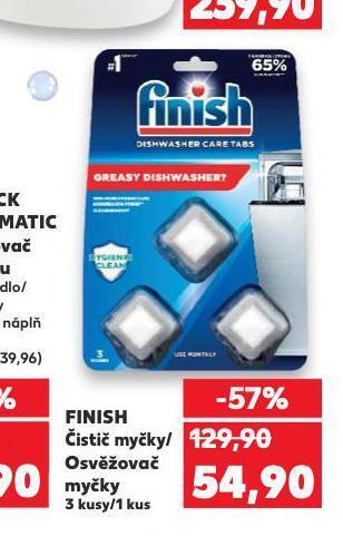 Kaufland Finish čistič myčky nabídka