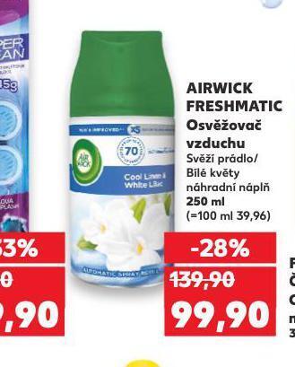 Kaufland Airwick freshmatic osvěžovač vzduchu nabídka