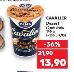 Kaufland Cavalier dezert nabídka