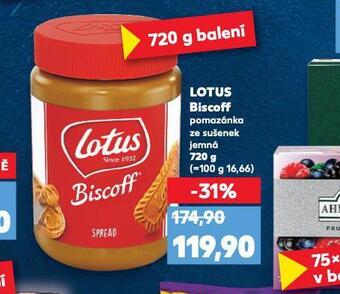 Kaufland Lotus biscoff nabídka