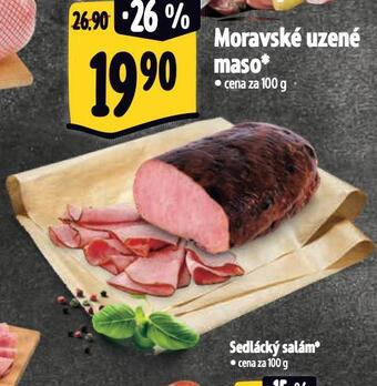 Albert Moravské uzené maso nabídka