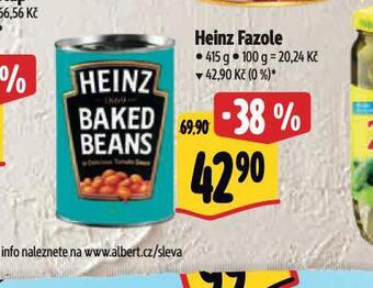 Albert Heinz fazole nabídka