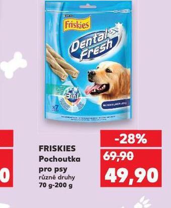 Kaufland Friskies pochoutka pro psy nabídka