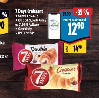 Albert 7days croissant nabídka