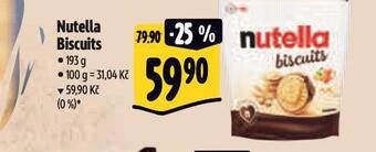 Albert Nutella biscuits nabídka