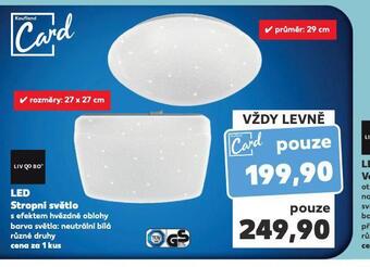 Kaufland Led stropní světlo nabídka