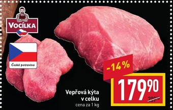 Billa Vepřová kýta v celku nabídka