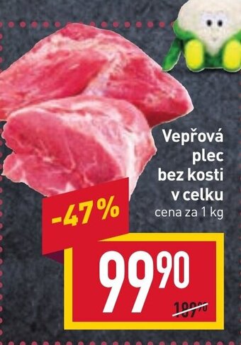 Billa Vepřová plec bez kosti v celku nabídka