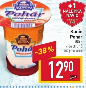 Billa Kunín Pohár nabídka