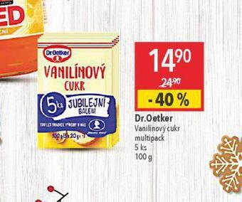 Globus Dr. oetker vanilínový cukr nabídka