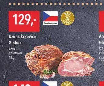 Globus Uzená krkovice nabídka