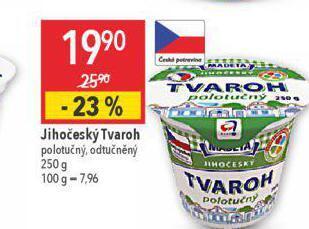 Globus Jihočeský tvaroh nabídka