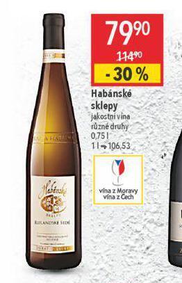 Globus Habánské sklepy nabídka