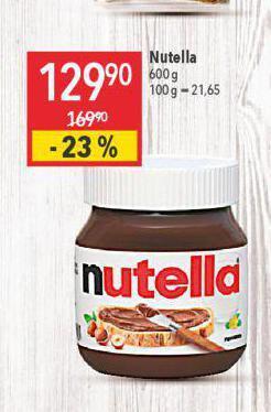 Globus Nutella nabídka