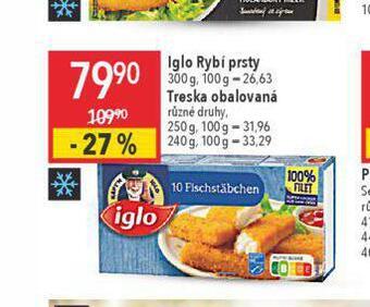 Globus Iglo rybí prsty nabídka