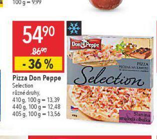 Globus Pizza don peppe nabídka