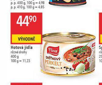Globus Hotová jídla nabídka
