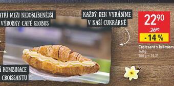 Globus Croissant s krémem nabídka
