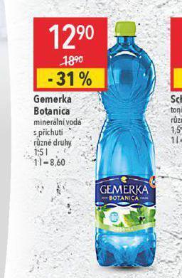 Globus Gemerka botanica nabídka