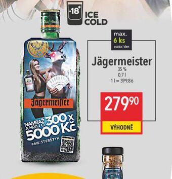 Globus Jagermeister nabídka