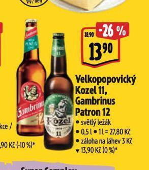 Albert Pivo gambrinus nabídka