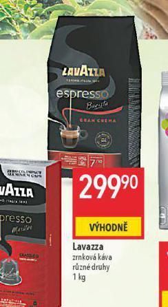 Globus Káva lavazza nabídka
