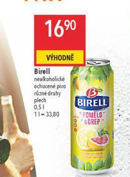 Globus Birell nealkoholické pivo nabídka