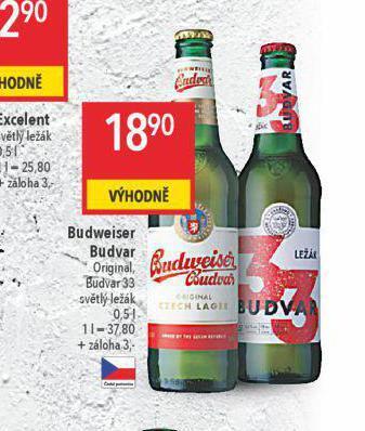 Globus Pivo budweiser budvar nabídka