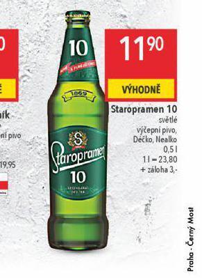 Globus Pivo staropramen nabídka