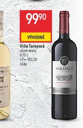 Globus Viňa tarapacá nabídka