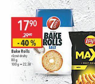 Globus Bake rolls nabídka