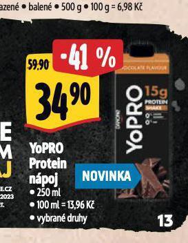 Albert Yopro proteinový nápoj nabídka