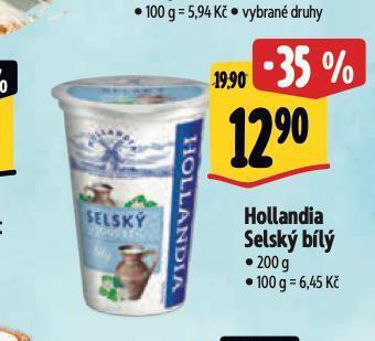Albert Hollandia selský jogurt nabídka