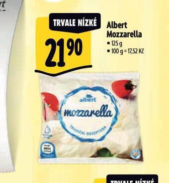 Albert Mozzarella sýr nabídka