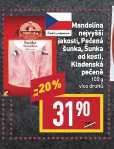 Billa Kladenská pečeně nabídka
