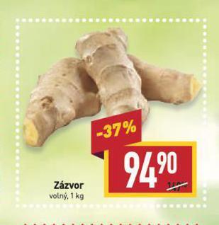Billa Zázvor nabídka