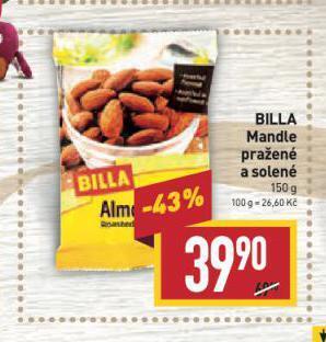 Billa Mandle nabídka