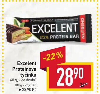 Billa Excelent Proteinová tyčinka nabídka