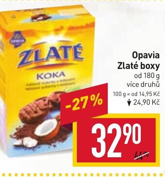 Billa Opavia Zlaté boxy nabídka