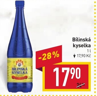 Billa Bílinská kyselka 1L nabídka