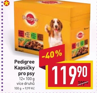 Billa Pedigree Kapsičky pro psy nabídka