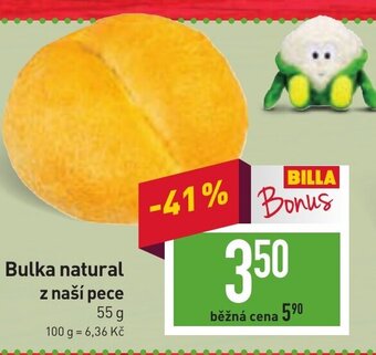 Billa Bulka natural z naší pece nabídka