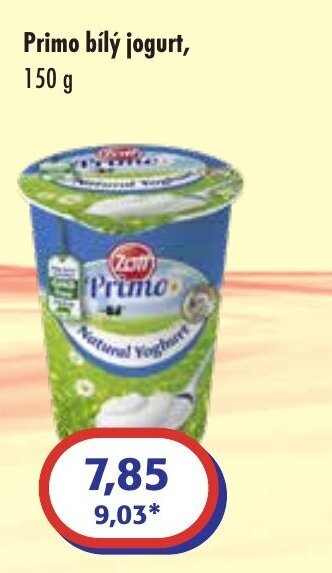 Primo bílý jogurt, 150 g