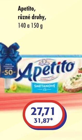 Apetito, různé druhy