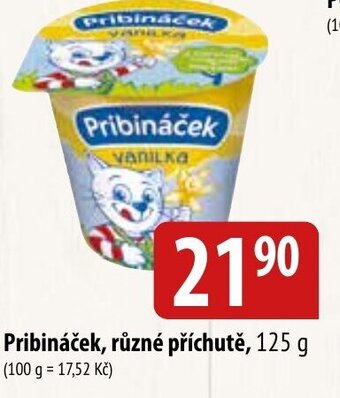 Bala Pribináček, různé příchutě, 125 g nabídka