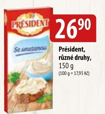Président, různé druhy