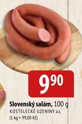 Bala Slovenský salám, 100 g nabídka