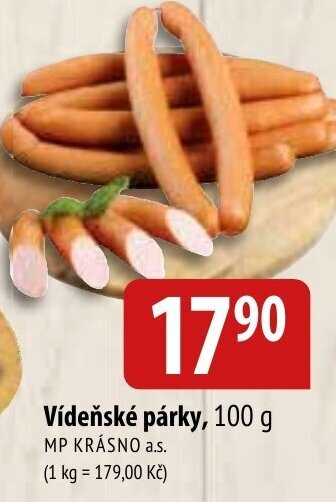 Bala Vídeňské párky, 100 g nabídka